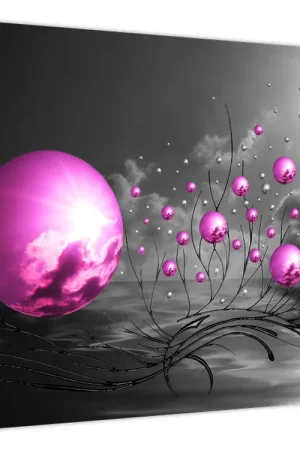 Wysoka jakość Schilderij - Roze ballen