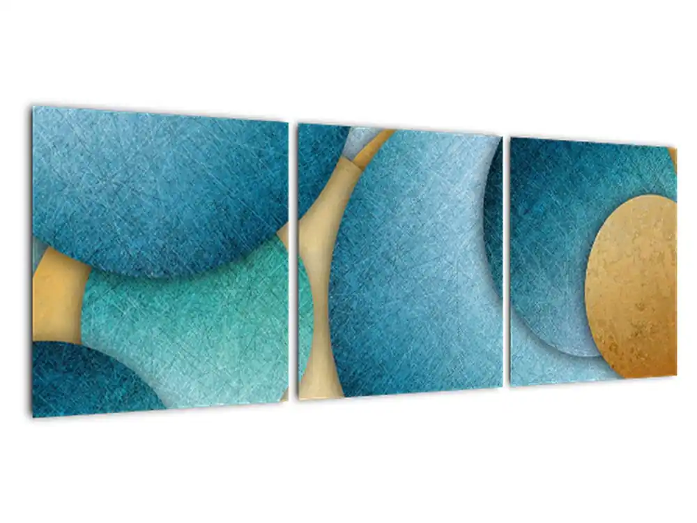 Schilderij - Abstracte cirkels Nowość