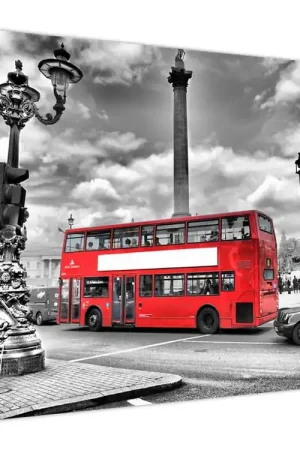 Zwrot pieniędzy Schilderij - Trafalgar Square
