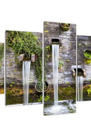 Schilderij - Stenen muur, Hamburg, Duitsland Oferta limitowana