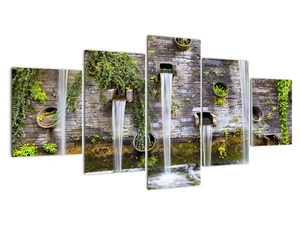 Schilderij - Stenen muur, Hamburg, Duitsland Oferta limitowana