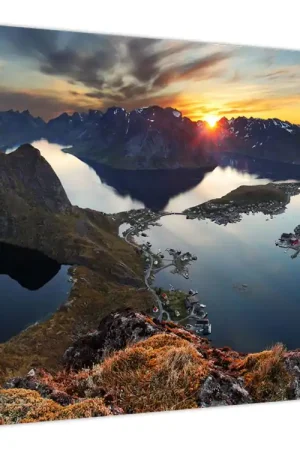 Schilderij - Berglandschap, Noorwegen Tani