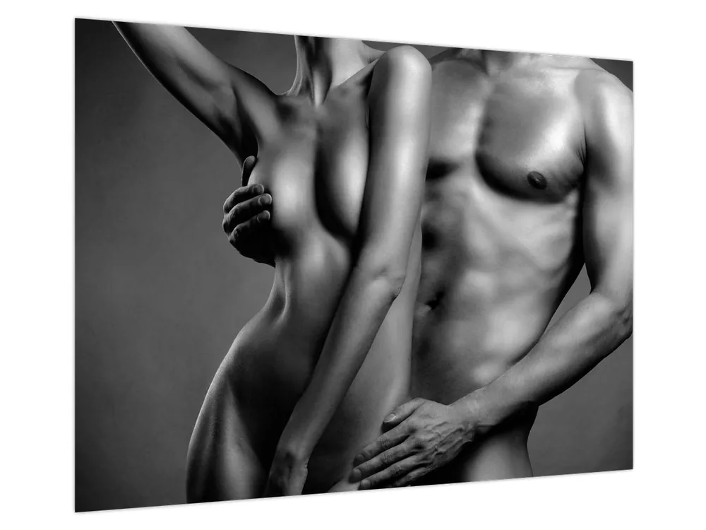 Rabat Schilderij - Naakt paar II.