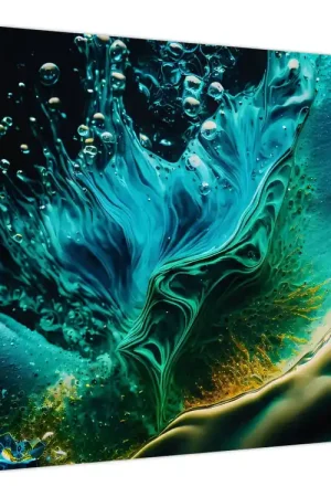 Bezpieczna płatność Schilderij - Abstracte achtergrond