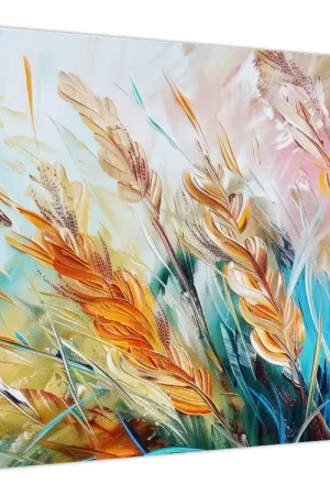 Schilderij - Tarwe, abstractie Oryginalny