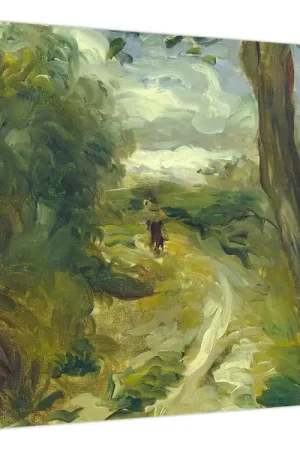 Schilderij - Auguste Renoir, Landscape between Storms, reproducties Darmowa dostawa