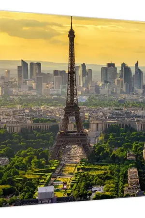 Schilderij - Panorama van Parijs Oferta limitowana
