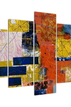 Schilderij - Abstraktie Wyprzedaż