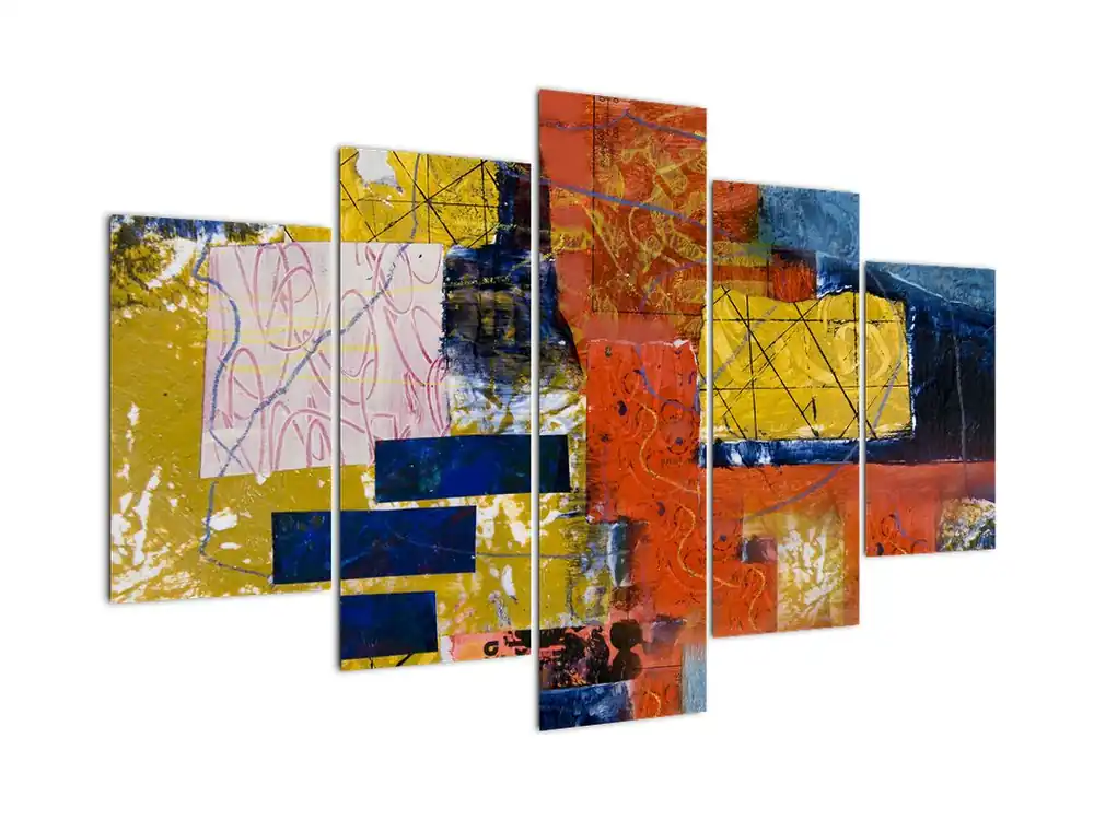 Schilderij - Abstraktie Wyprzedaż