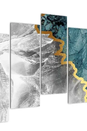 Schilderij - Marmer Szybka dostawa