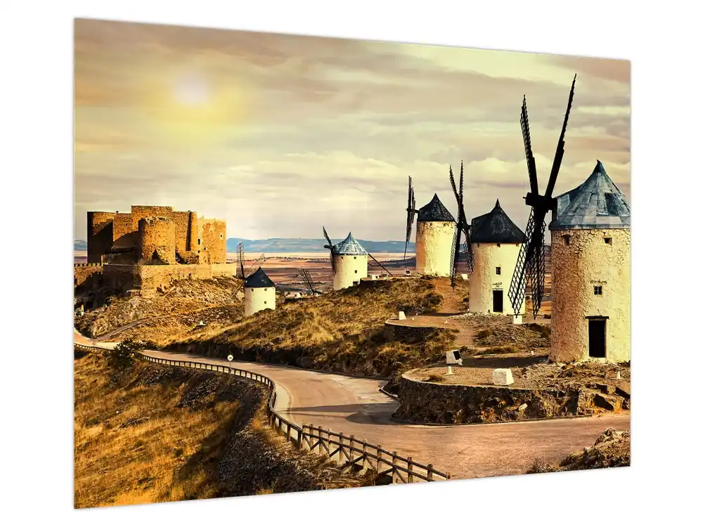 Oryginalny Schilderij - Windmolens