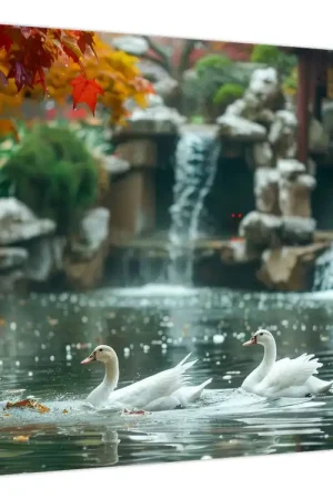 Oferta limitowana Schilderij - Aziatische vijver