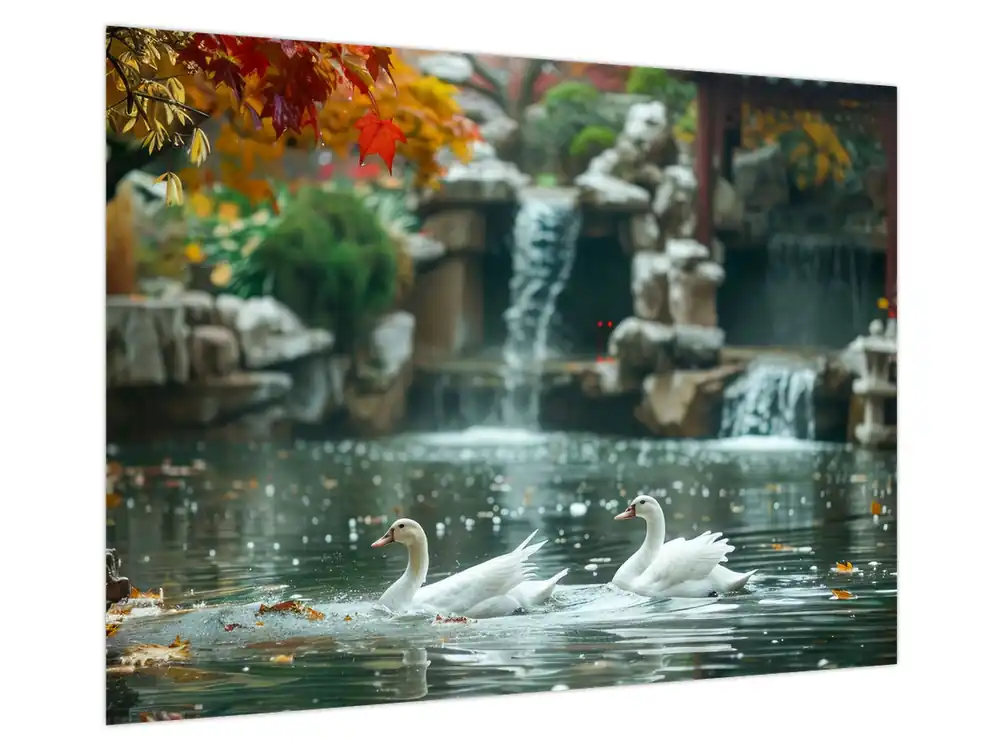 Oferta limitowana Schilderij - Aziatische vijver