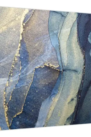 Schilderij - Abstractie met alcoholinkt Promocja