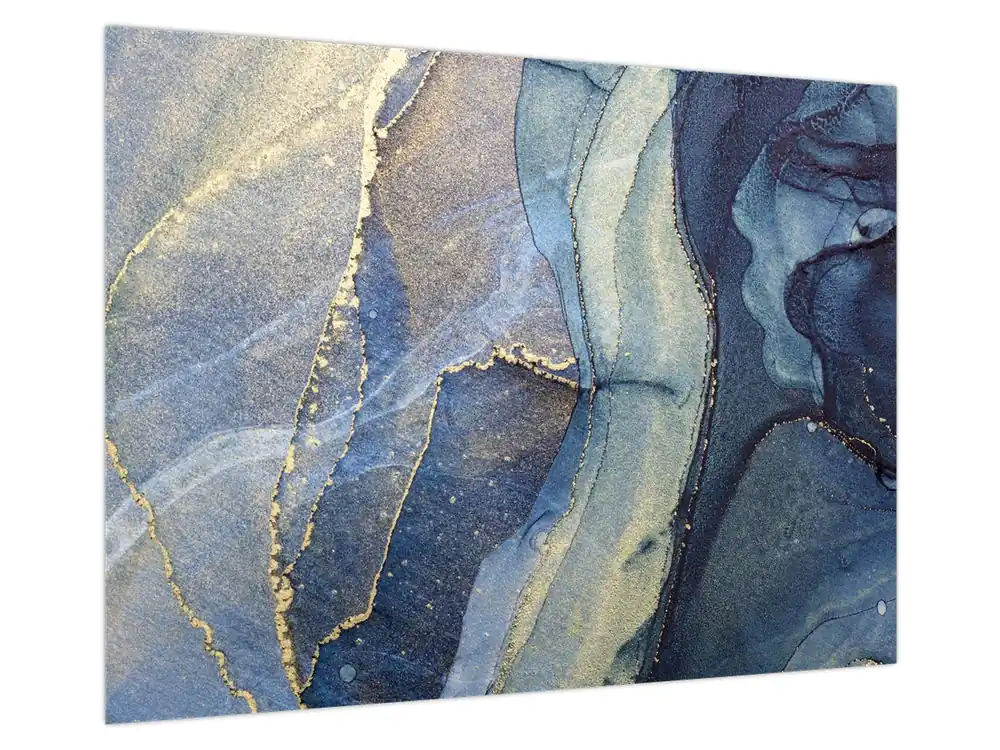 Schilderij - Abstractie met alcoholinkt Promocja