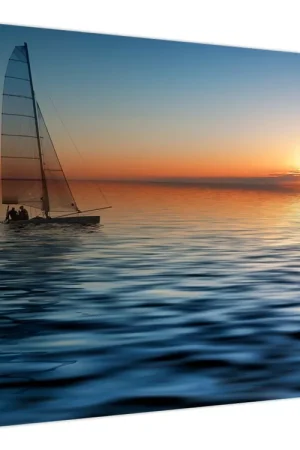 Niska cena Schilderij - Zeilboten op zee