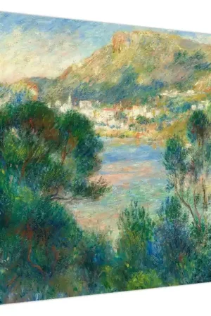 Schilderij - Auguste Renoir, View of Monte Carlo from Cap Martin, reproducties Niska cena