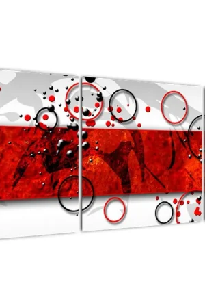 Schilderij - Abstractie Ekspresowa dostawa