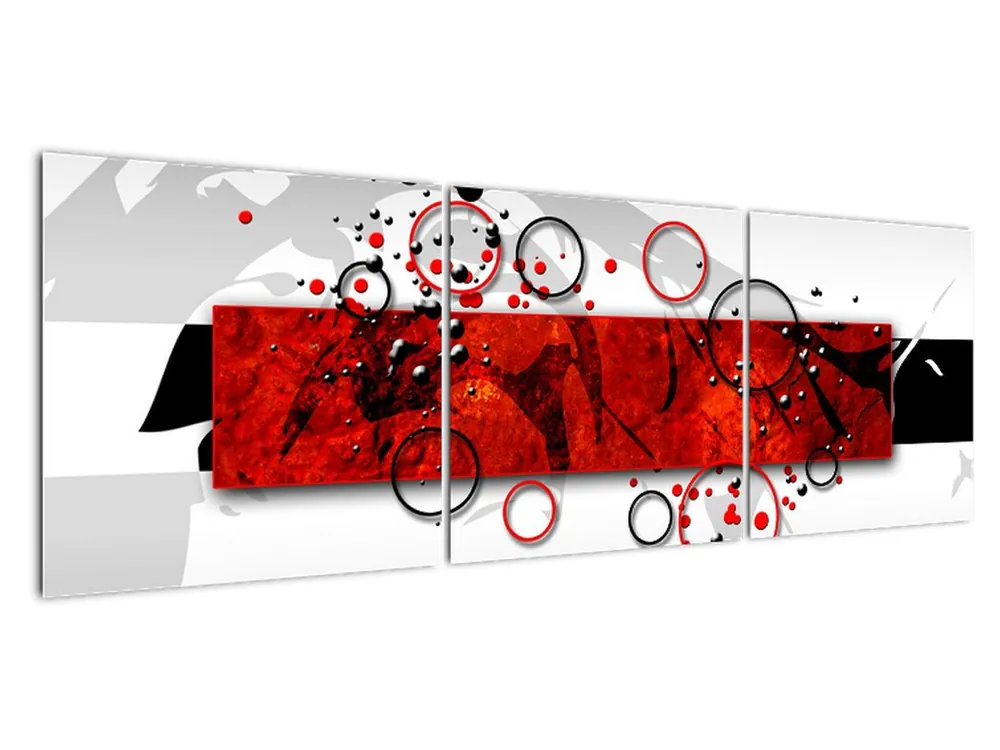 Schilderij - Abstractie Ekspresowa dostawa