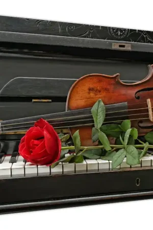 Rabat Schilderij - Herinnering aan een muzikant