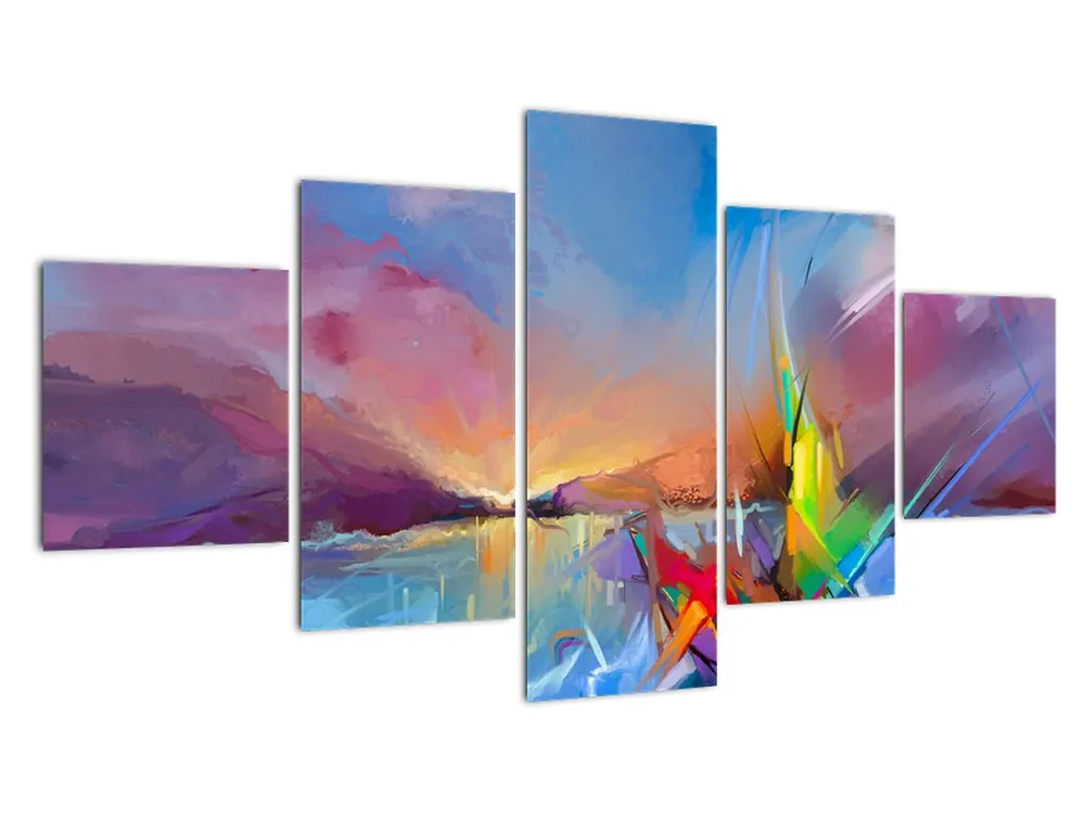 Niska cena Schilderij - Zonsondergang