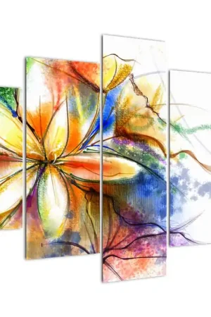 Schilderij - Bloem Promocja