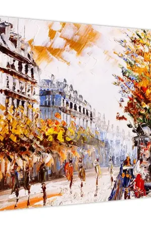 Niska cena Schilderij - Straat in Parijs