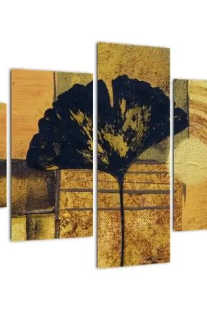 Schilderij - Ginkgo blad Nowość