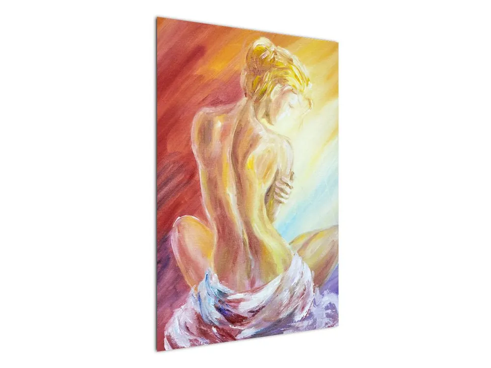 Schilderij - Rustende vrouw, olieverfschilderij Niska cena