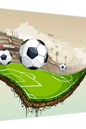 Kup teraz Schilderij - Voetbalveld