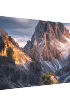 Wysoka jakość Schilderij - Bergpanorama