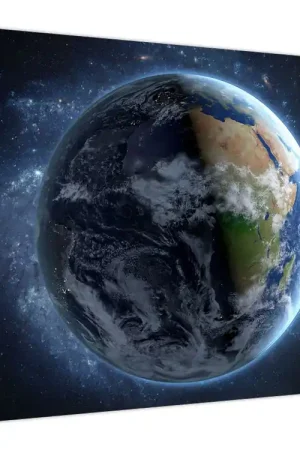 Schilderij - Uitzicht vanuit de ruimte Darmowa dostawa