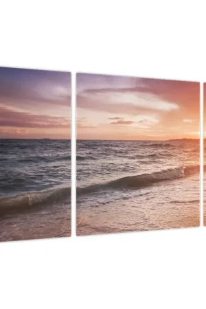 Schilderij - Zonsondergang in Thailand Ostatnia szansa