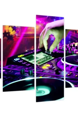 Schilderij - DJ Nowość