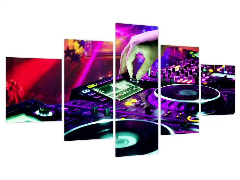 Schilderij - DJ Nowość