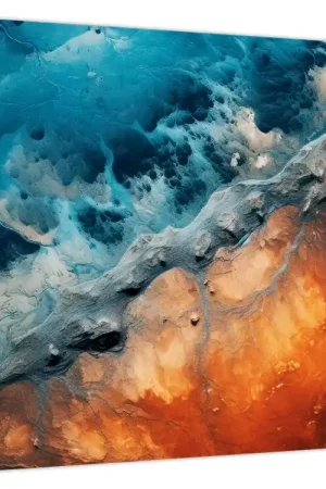 Ostatnia szansa Schilderij - Water en vuur