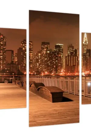 Szybka dostawa Schilderij - Nachtstad