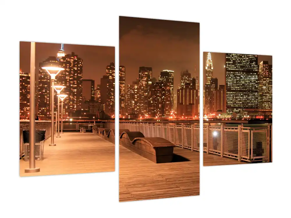 Szybka dostawa Schilderij - Nachtstad