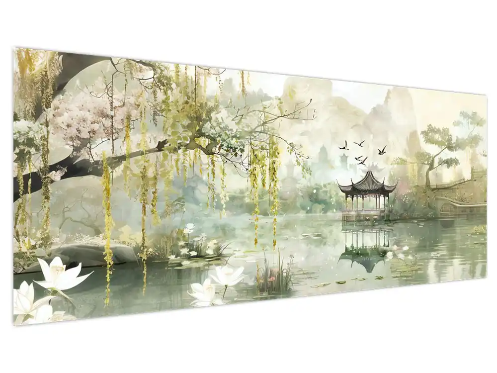 Rabat Schilderij - Chinees meer