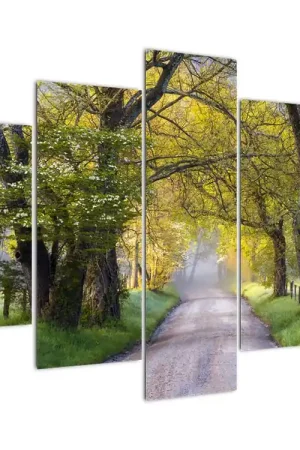 Schilderij - Smoky Mountains, Gatlinburg, VS Autentyczny