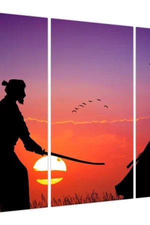 Schilderij - Samoerai Promocja