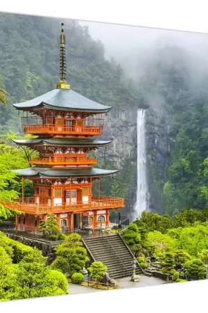 Schilderij - Naci waterval Niska cena