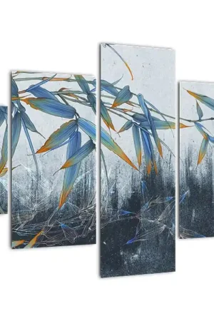 Szybka dostawa Schilderij - Bamboe op de muur