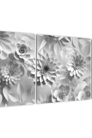 Schilderij - Witte bloemen Oferta limitowana