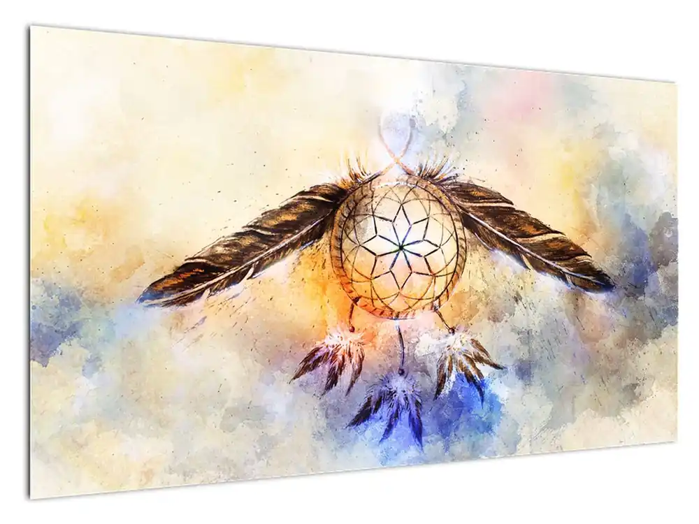 Promocja Schilderij - Dromenvanger met veertjes