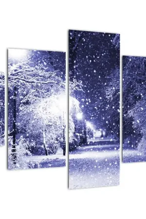 Wysoka jakość Schilderij - Magische winternacht