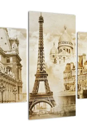Szybka dostawa Schilderij - Bezienswaardigheden van Parijs