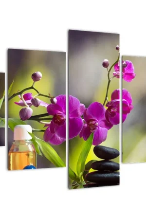 Schilderij - Spa and stones Autentyczny