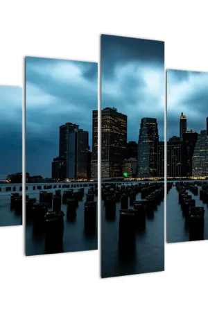 Ekspresowa dostawa Schilderij - Wolkenkrabbers in New York