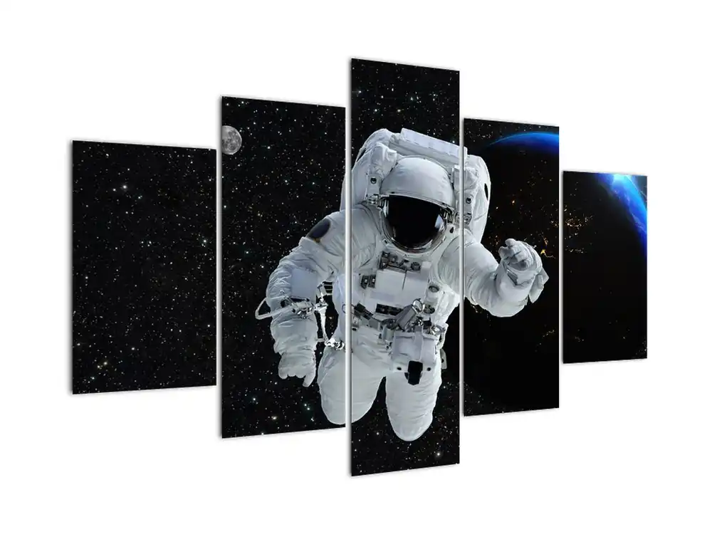 Rabat Schilderij - Astronaut in de ruimte